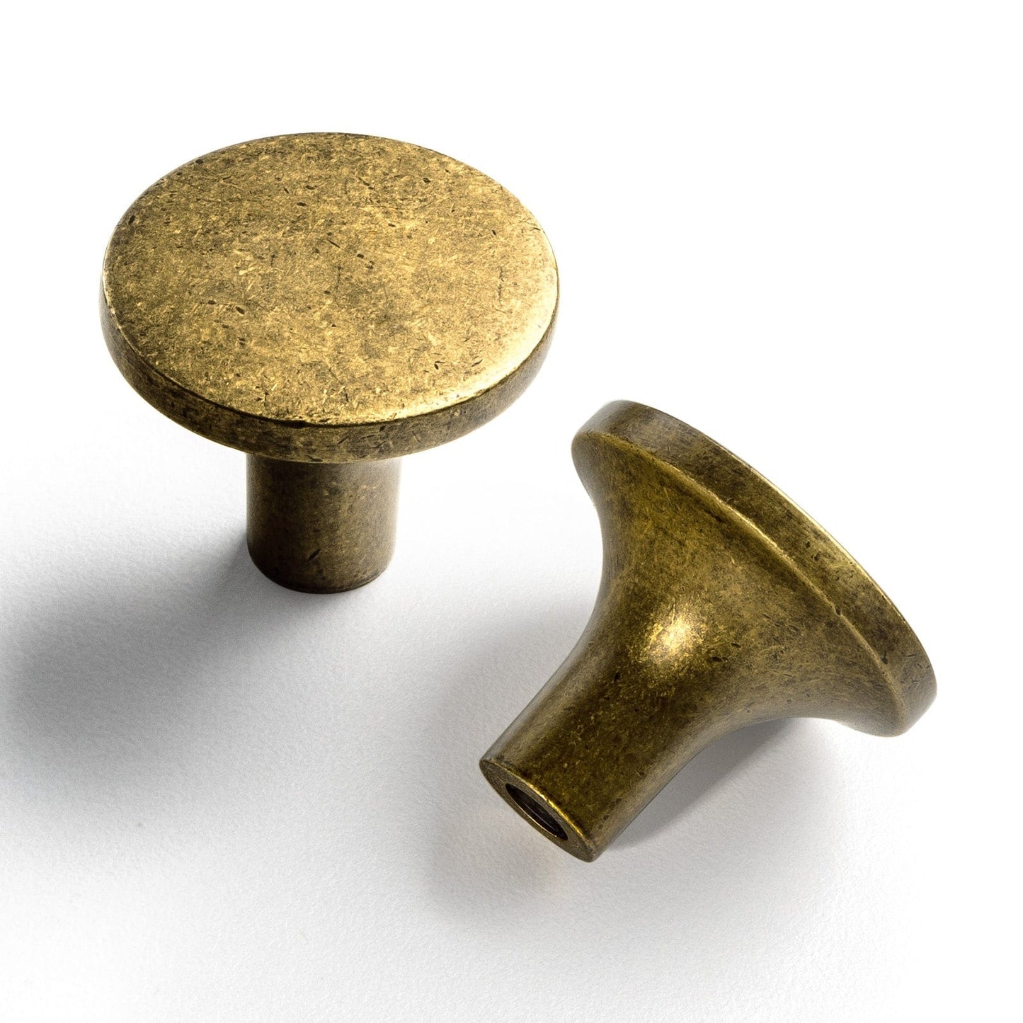 Long Cabinet Bar Pulls Antique Vintage Brass Solid Drawer Handles 6 Pack