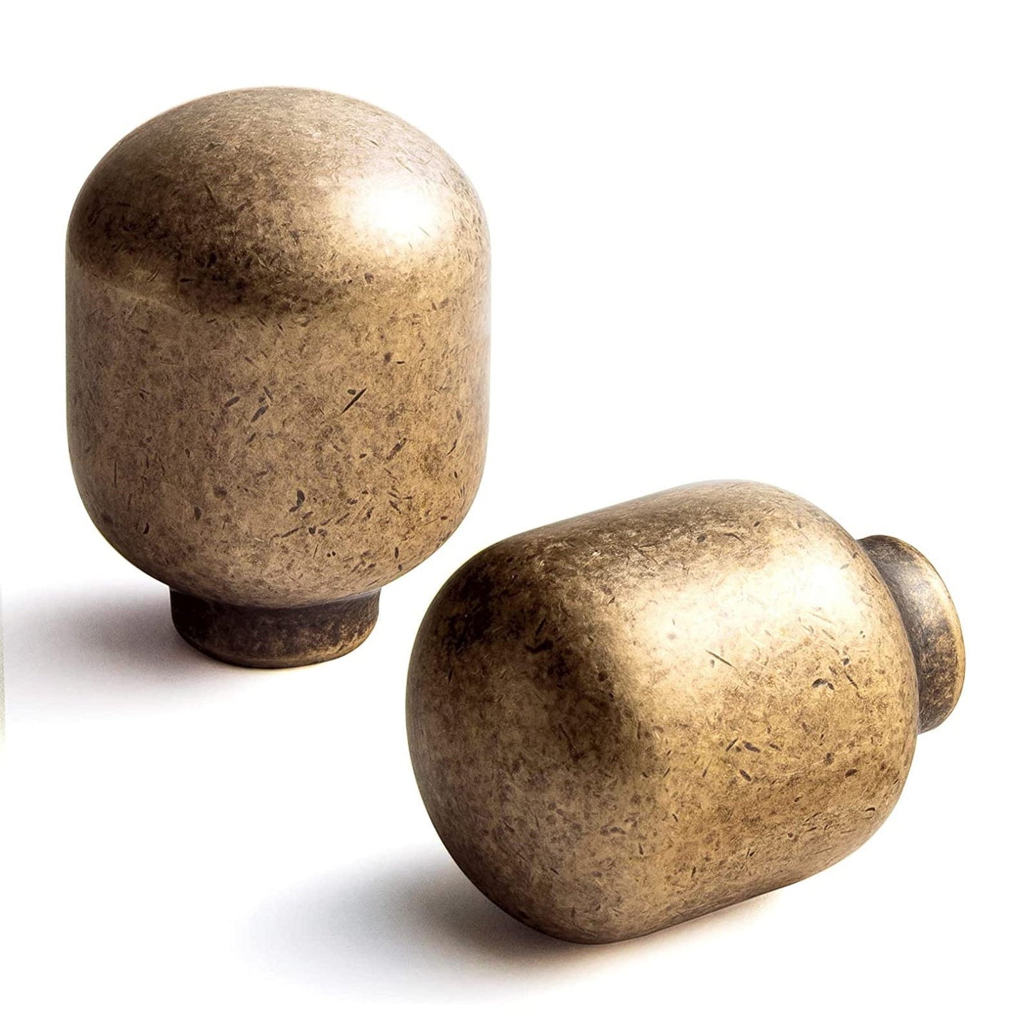 Antique Brass Cabinet Bar Pulls Zinc Alloy Furniture Handles 6 Pack