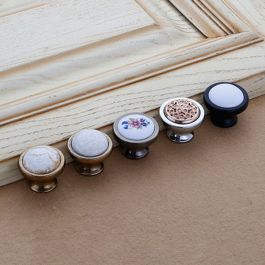 Vintage Drawer Knobs Brushed Wardrobe Pulls