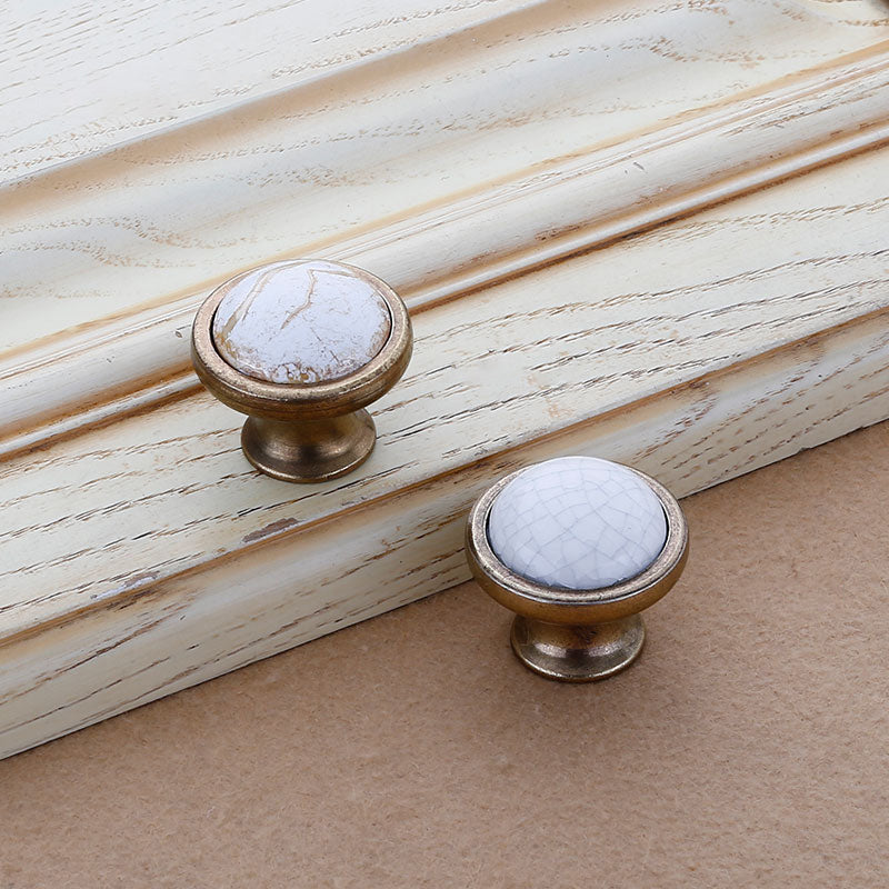 Vintage Drawer Knobs Brushed Wardrobe Pulls