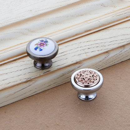 Vintage Drawer Knobs Brushed Wardrobe Pulls