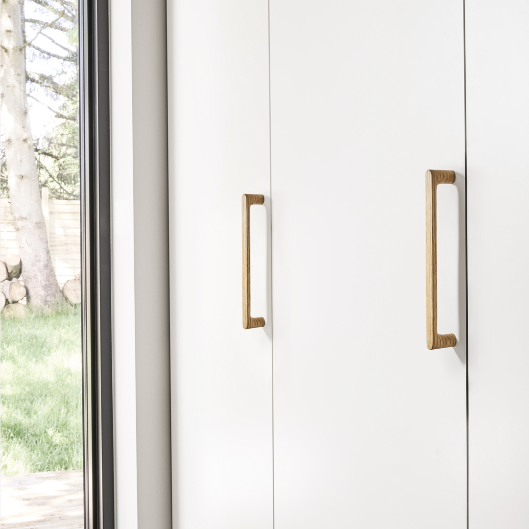 Wooden Cabinet Handles Walnut Wardrobe Pulls Oak