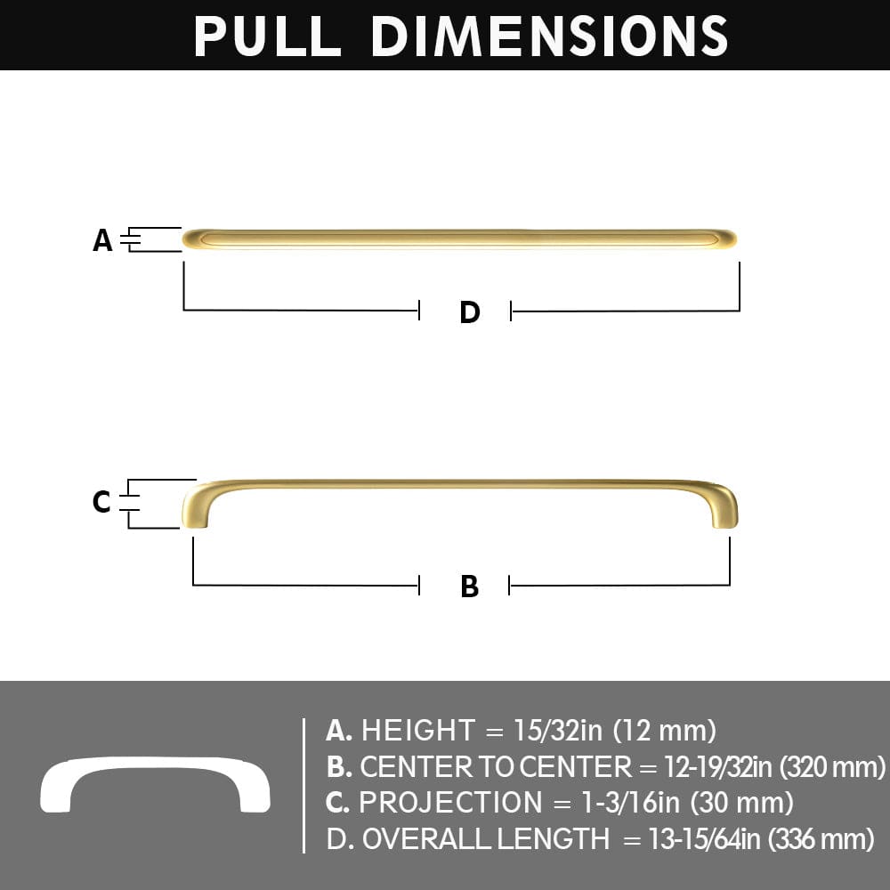 Elegant Antique and Brushed Brass Bar Pull Cabinet Handles with Unique Design 6 Pack