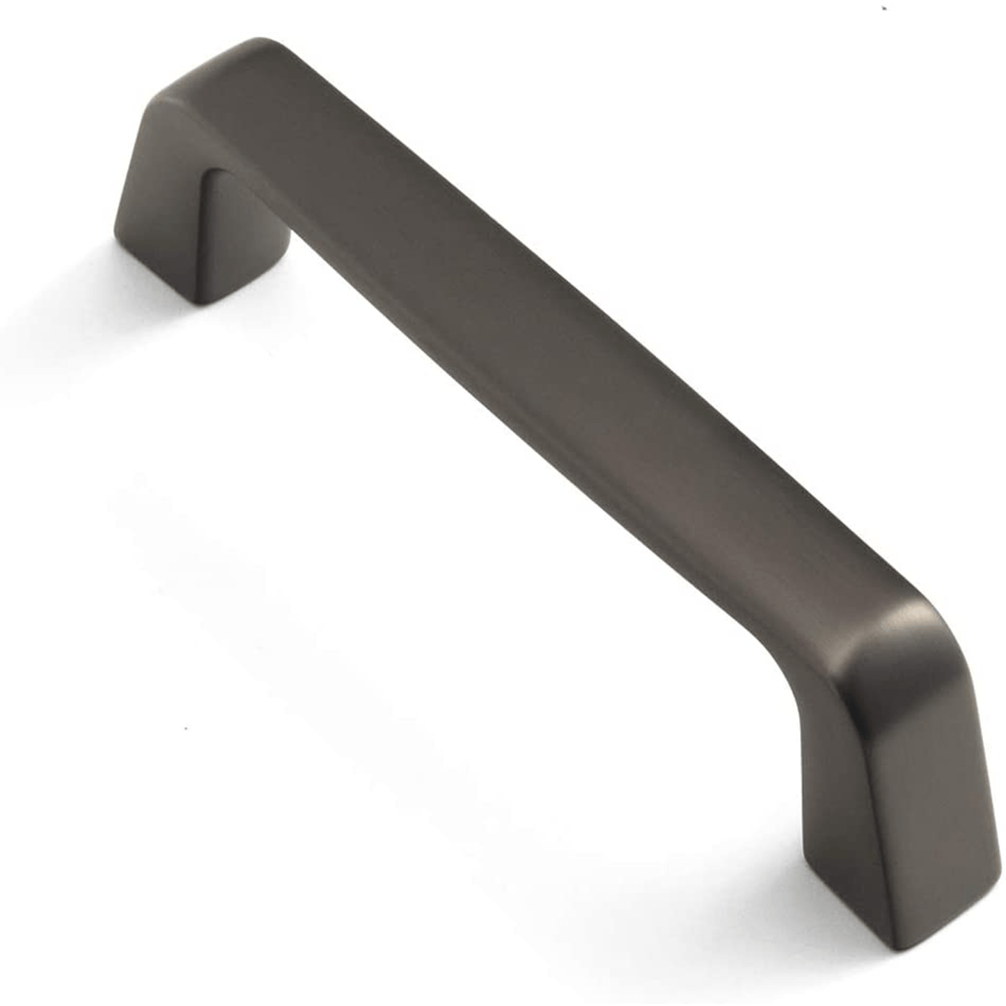 Matte Gray Wide Cabinet Pulls Elegant Kitchen Hardware 10 Pack