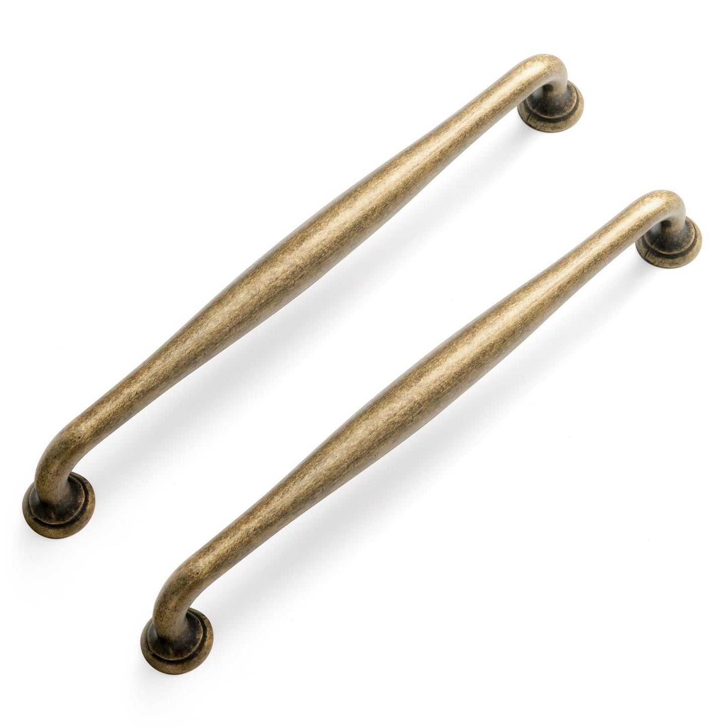 Antique Brass Cabinet Pulls Solid Drawer Handles for Kitchen