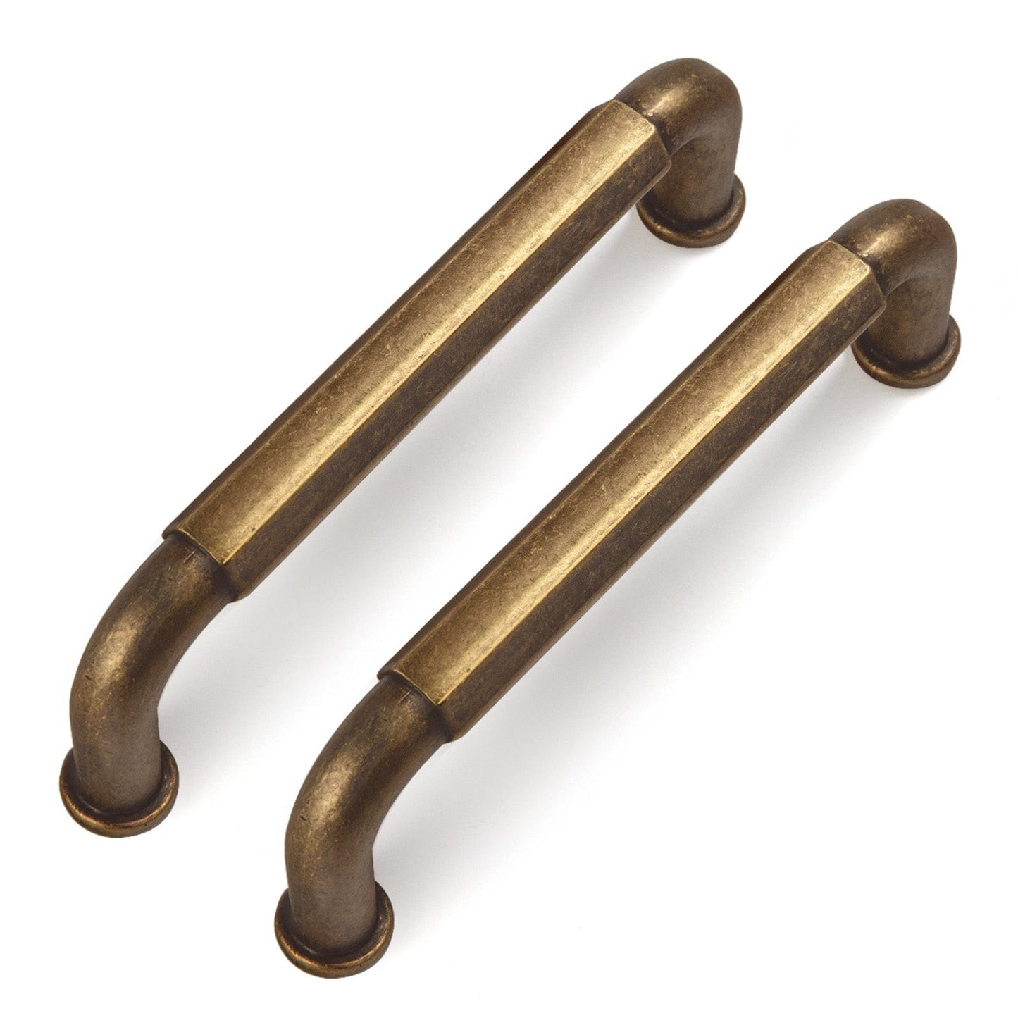 Antique Brass Cabinet Pulls Vintage Copper Drawer Knobs