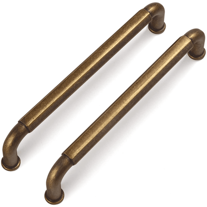 Antique Brass Cabinet Pulls Vintage Copper Drawer Knobs