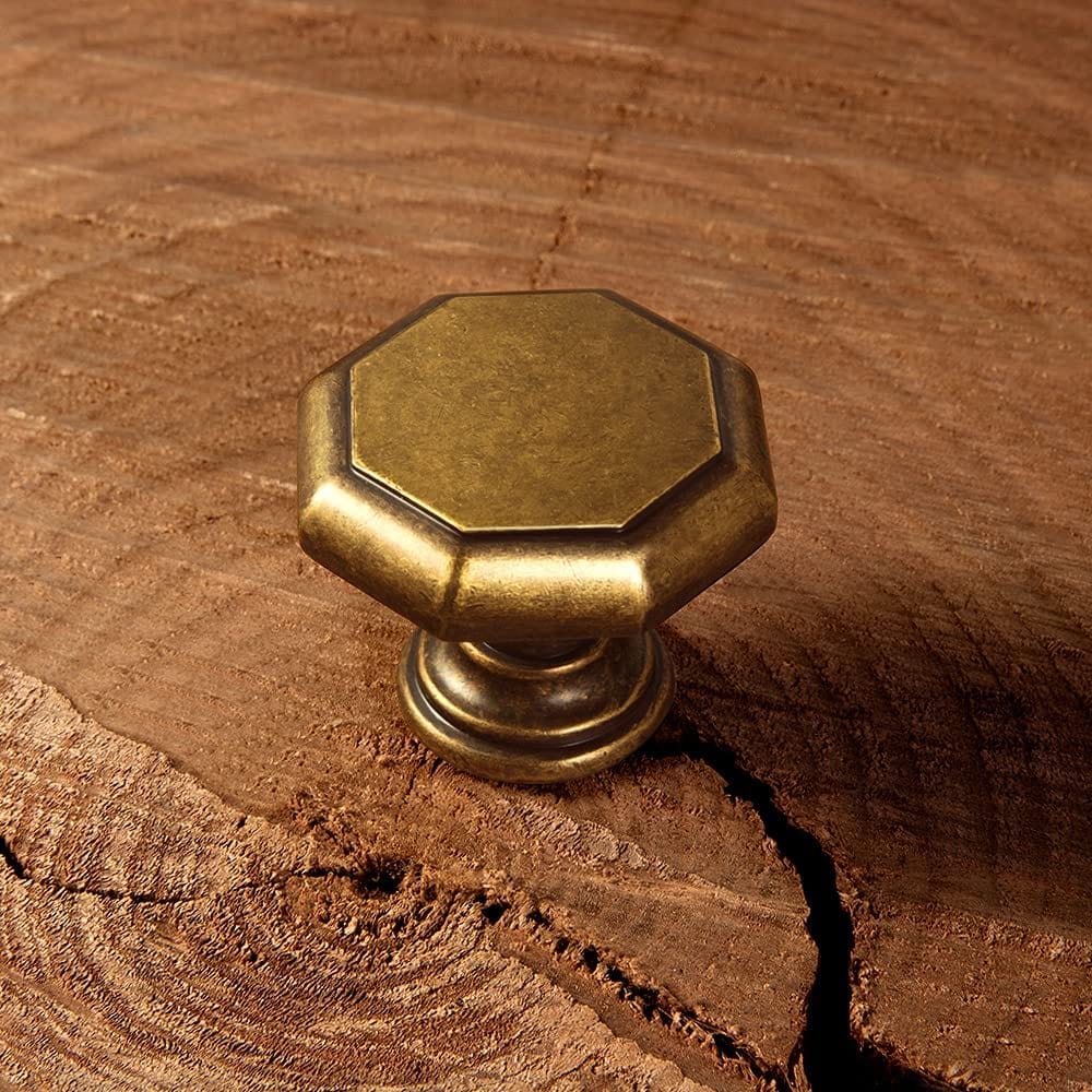 Antique Brass Cabinet Pulls Vintage Copper Drawer Knobs