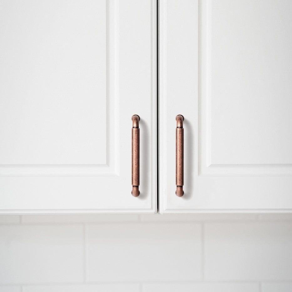 Antique Brass Cabinet Pulls Vintage Copper Drawer Knobs