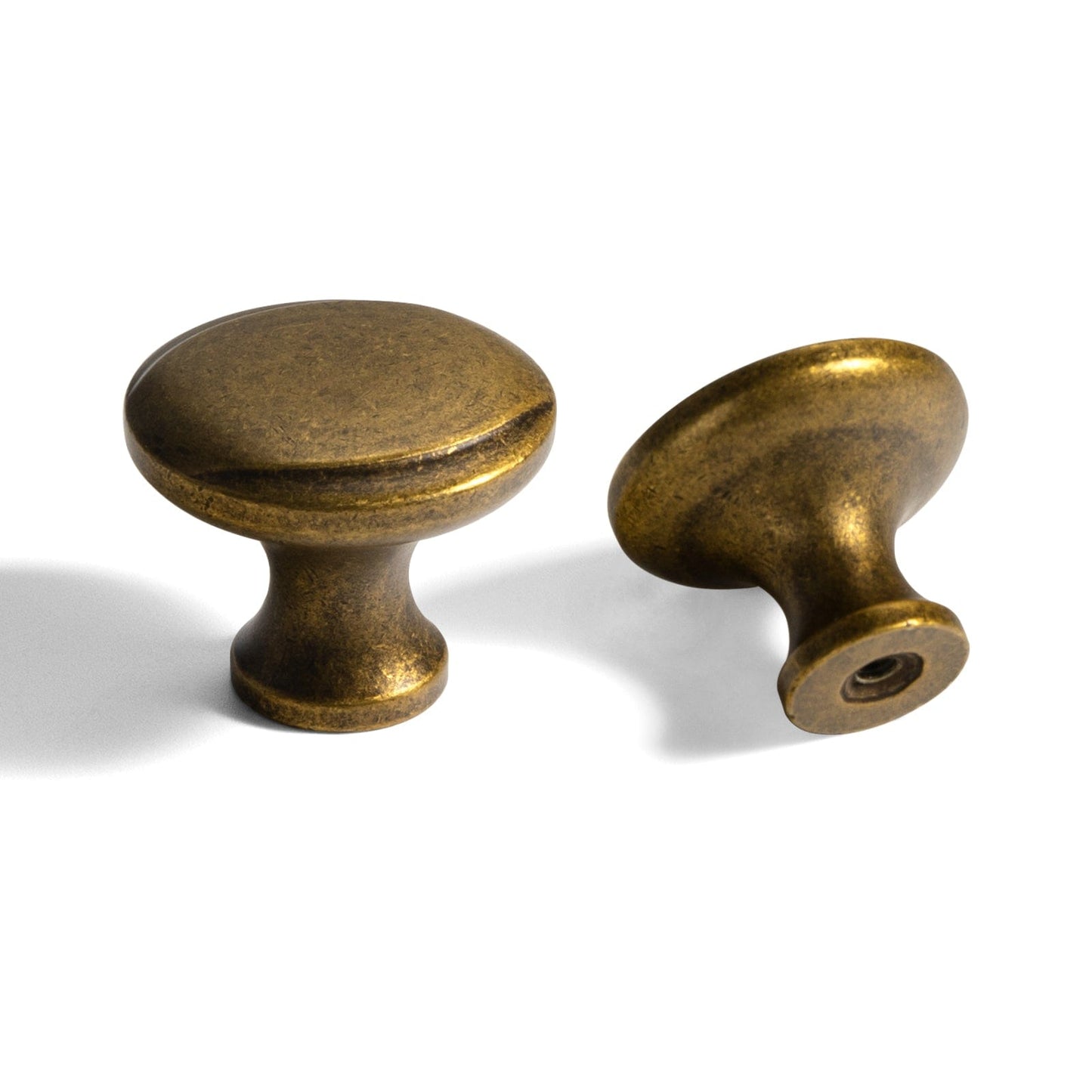 Vintage Brass Cabinet Bar Pulls Classic Hardware for Antique Cabinets 6 Pack