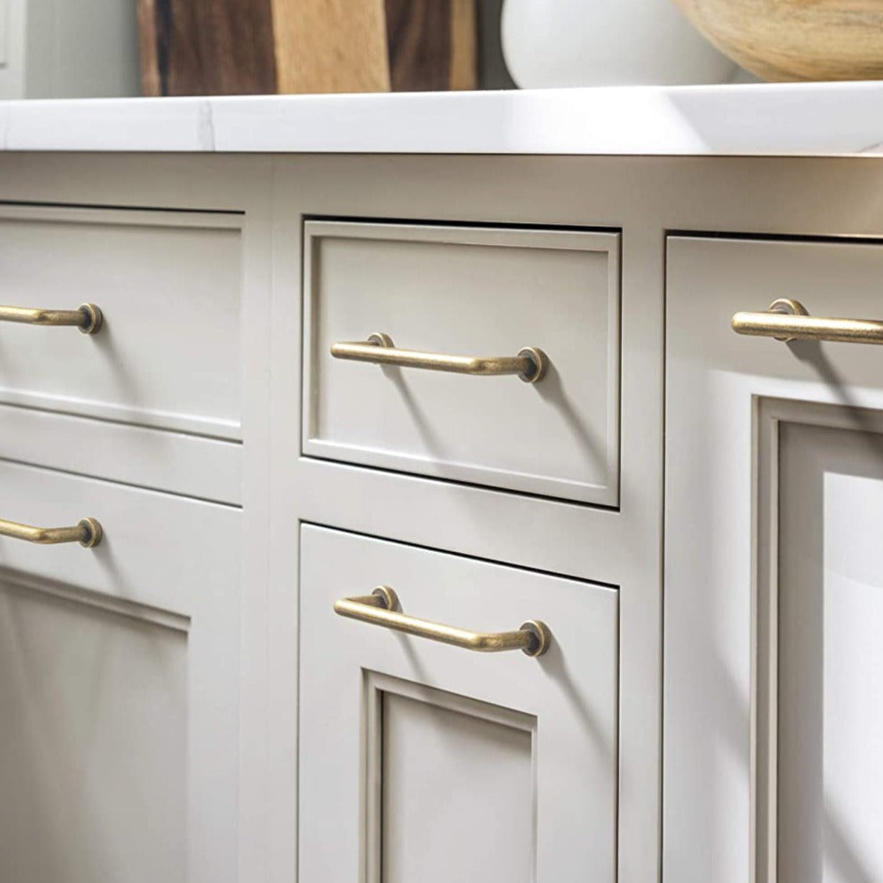 Antique Rustic Vintage Cabinet Bar Pulls Decorative Drawer Handles 6 Pack