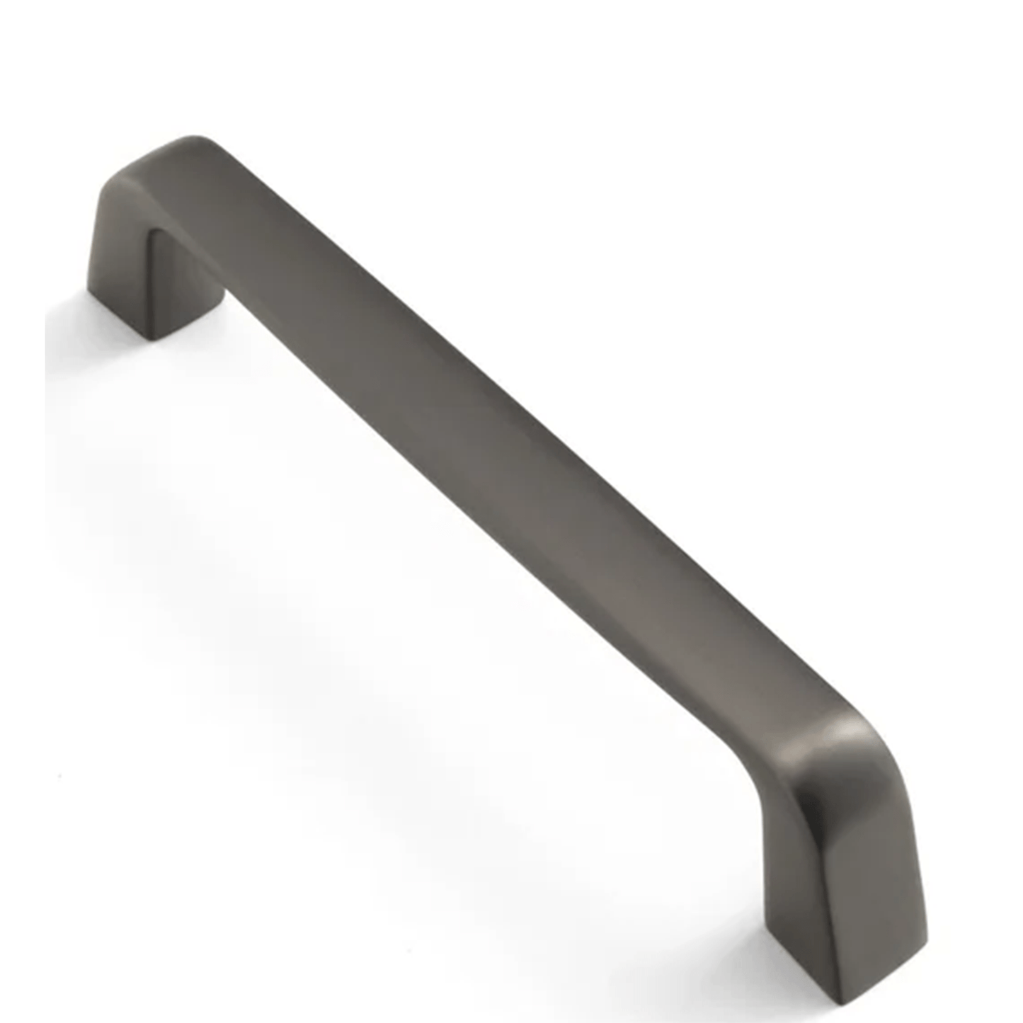 Matte Gray Wide Cabinet Pulls Elegant Kitchen Hardware 10 Pack