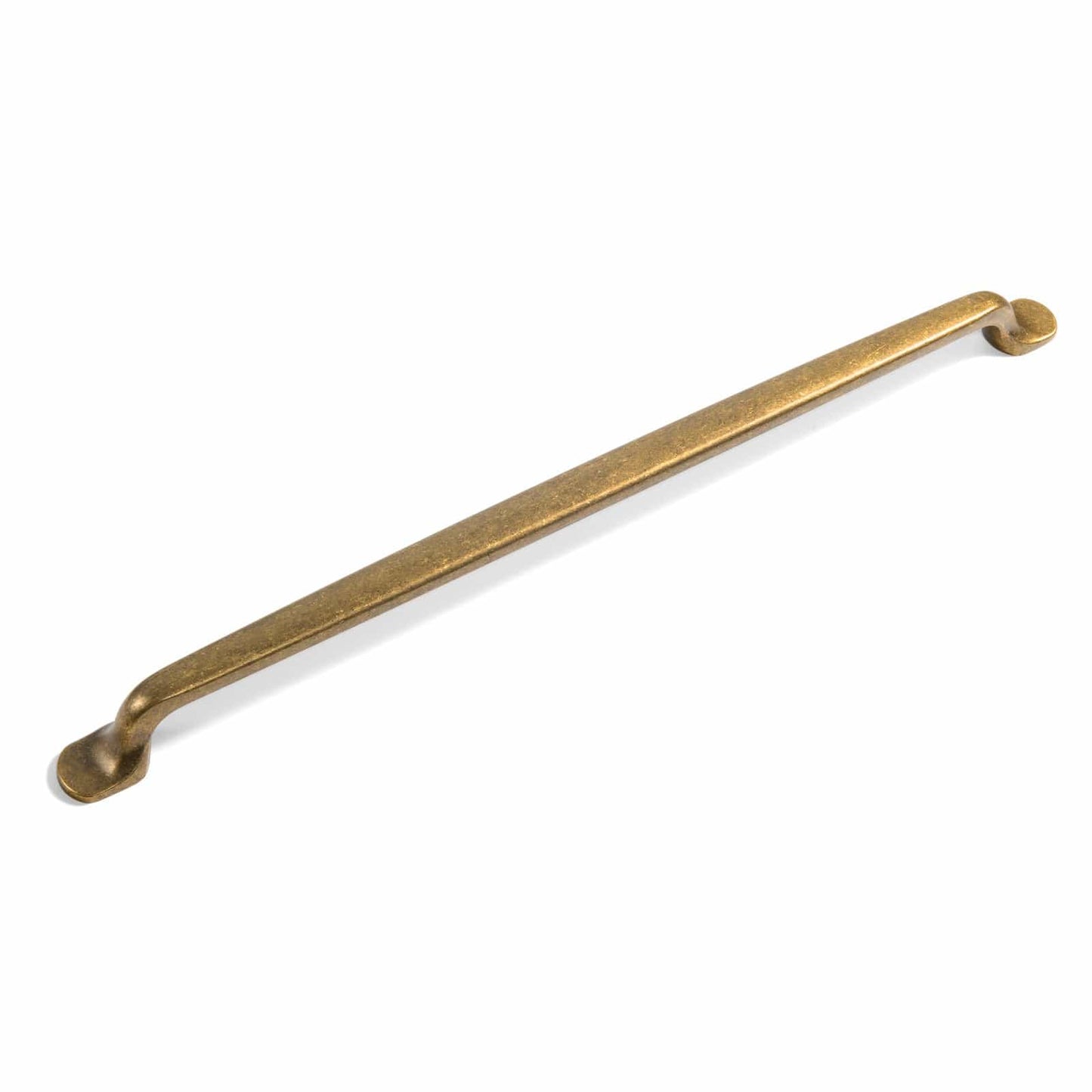 Mid-Century Modern Arch Cabinet Pulls Antique Brass Kitchen Hardware 6 Pack