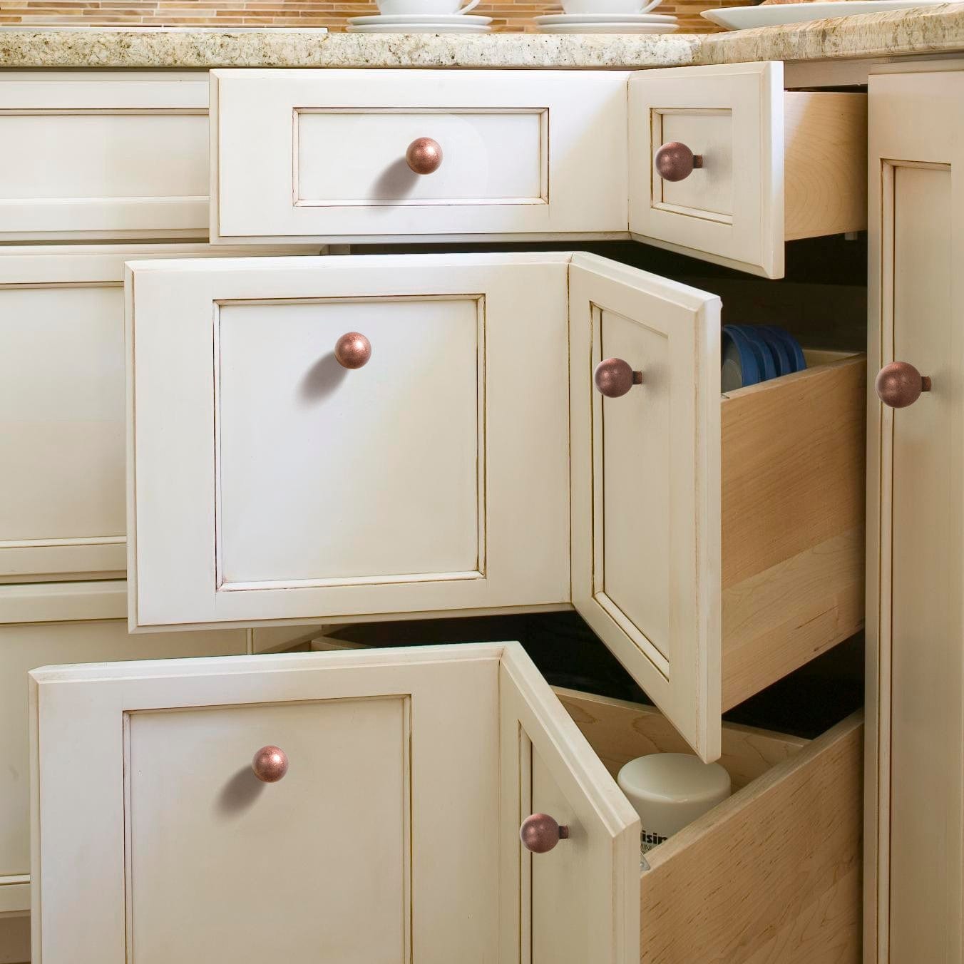 Modern Cabinet Pull Luxurious Drawer Wardrobe Pulls Kitchen 6 Pack