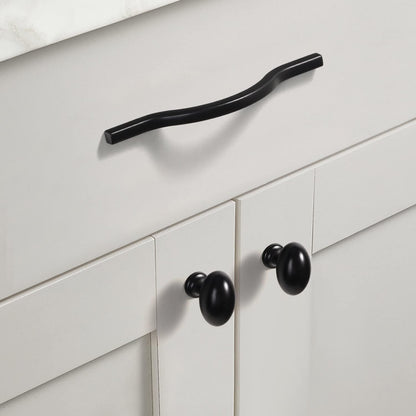 Modern Wardrobe Cabinet Pulls Luxurious Drawer Pull Dual Mount 6 Pack