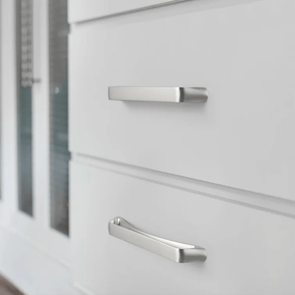 No-fingerprint Wardrobe Pulls Modern Unique Hollow Knobs Cabinet Pulls 6 Pack