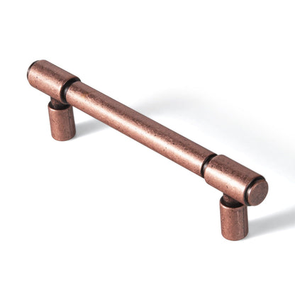 Retro Bar Handle for Dresser Cupboard Vintage Bronze Ancient Pull 6 Pack