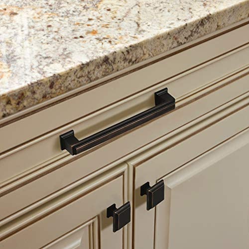 Square Antique Rustic Cabinet Pulls Vintage Retro Drawer Pulls 6 pack