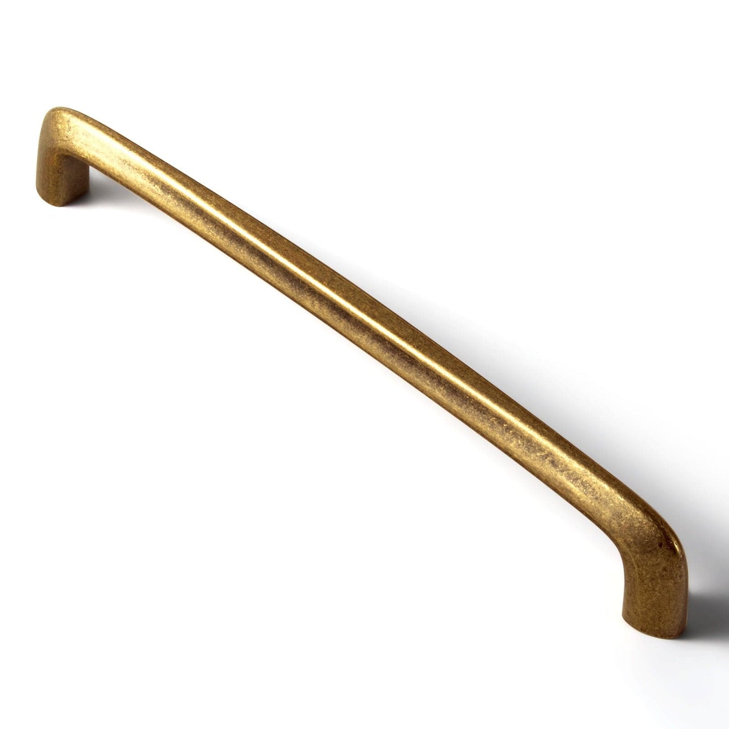 Vintage Brass Cabinet Bar Pulls Classic Hardware for Antique Cabinets 6 Pack